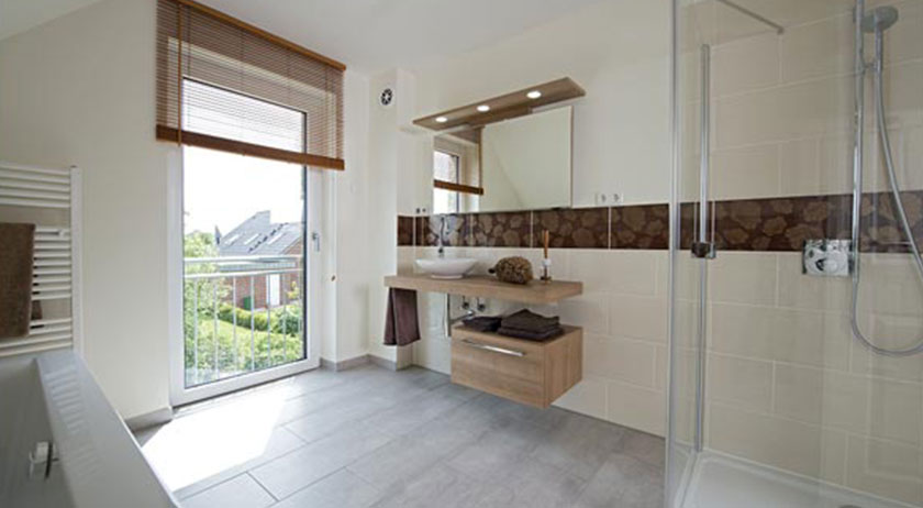 Heinz von Heiden Musterhaus Lüneburg Badezimmer