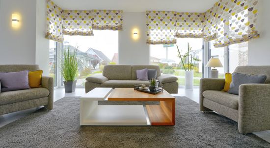 Musterhaus Brüssel Wohnzimmer