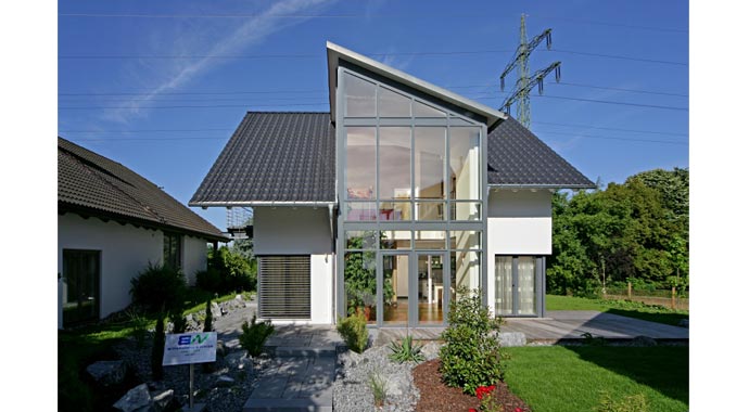 Bittermann & Weiss Musterhaus Fellbach Außenansicht