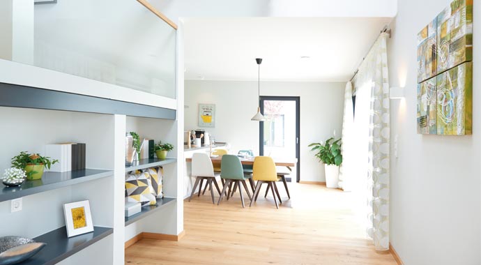 Fingerhut Haus Musterhaus Koblenz R 131.20 Essbereich