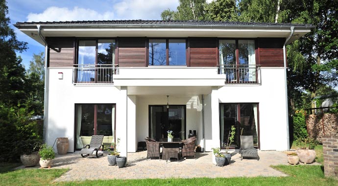 Haacke Haus: Stadtvilla mit Anbau Haacke Haus: Stadtvilla mit Anbau