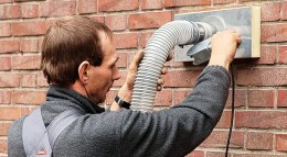 Kerndämmung Einblasdämmung Fillrock KD von Rockwool