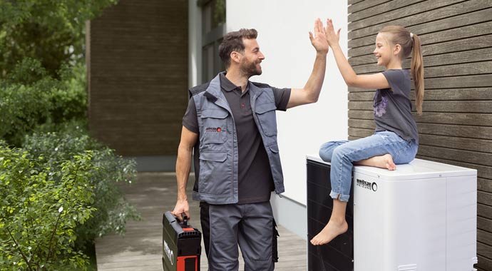 Hybridheizung von BRÖTJE