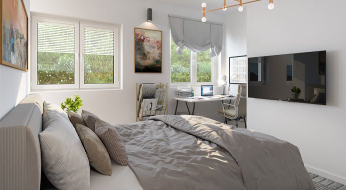 Schlafzimmer Concept Design 122 edition von Favorit Massivhaus
