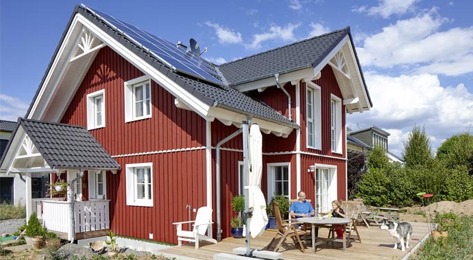 Rems-Murr-Holzhaus Haus Oedheim Außenansicht