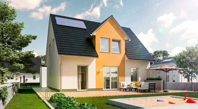 Außenansicht Flair 125 von Town & Country Haus