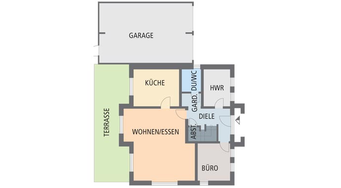 Viebrockhaus Maxime 700 Grundriss Erdgeschoss