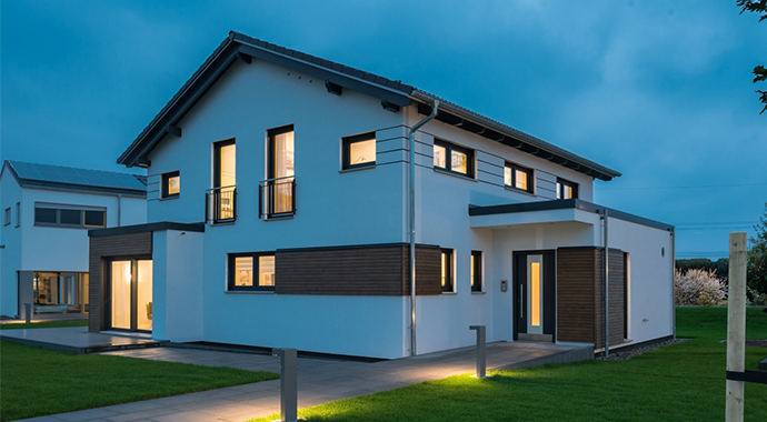 Rensch-Haus Musterhaus Modena Außenansicht