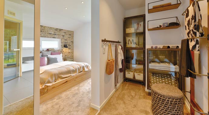 Danhaus Musterhaus Kronshagen Ankleide