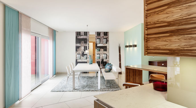 Luxhaus Musterhaus Georgensgmünd Essbereich