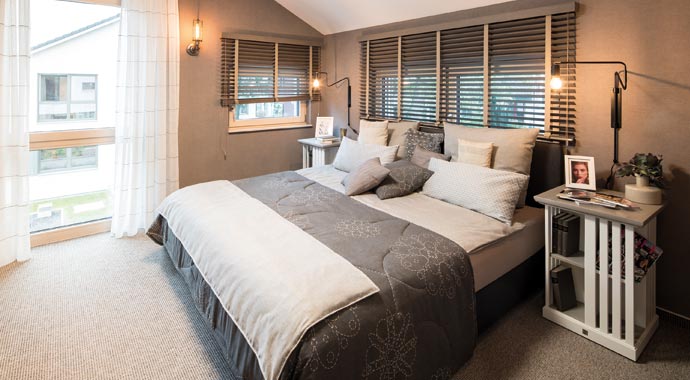 Schlafzimmer Musterhaus Fellbach MEDLEY 3.0 von FingerHaus