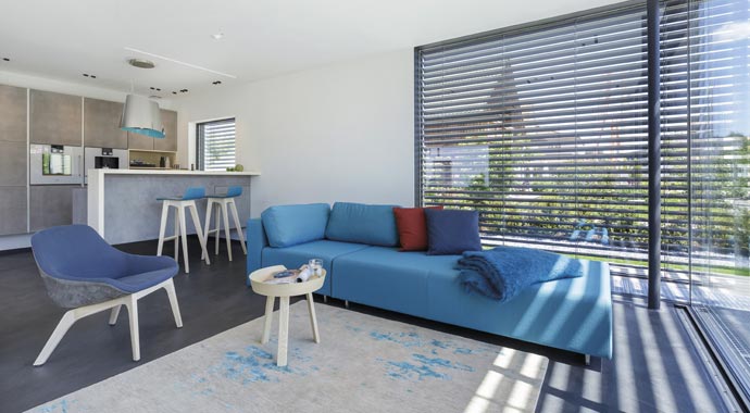 Musterhaus München - Luxhaus fine Wohnbereich