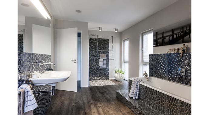 Musterhaus Berlin-Werder von Kampa Badezimmer