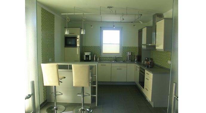 Town & Country Haus Musterhaus Wintergartenhaus 118 Küche