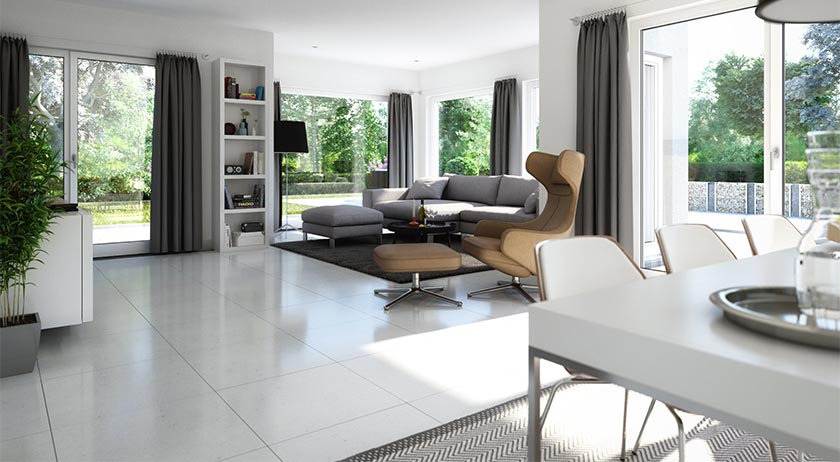 Living Haus Sunshine 165 V4 Wohnbereich