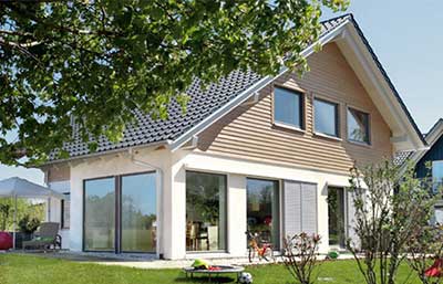 SchwörerHaus Musterhaus Sonneninselhaus - Plan E 15-138.1 Außenansicht