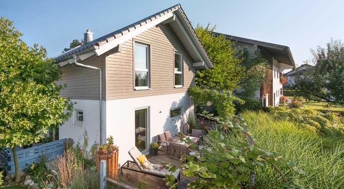 Außenansicht Landhaus Scherer von SchwörerHaus