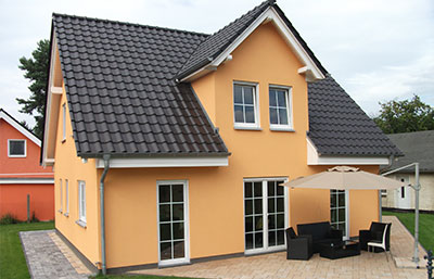 Town & Country Haus Musterhaus Flair 134 Außenansicht