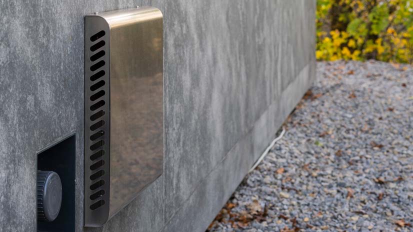 Außengerät des "Zehnder ComfoAir 70"