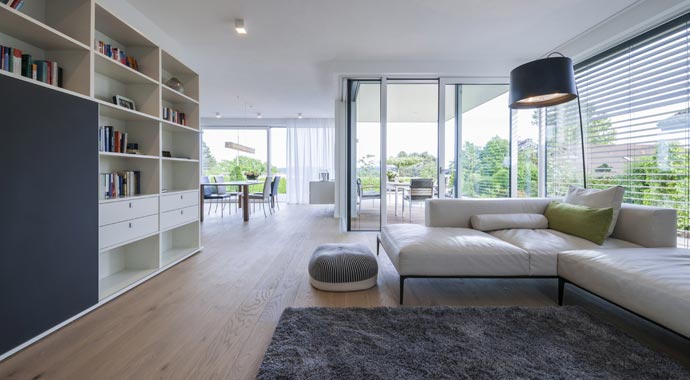 KitzlingerHaus Haus auf der Schillerhöhe Wohnbereich