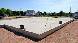 Bodenplatte von Glatthaar Keller