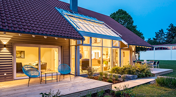 Beilharz Musterhaus Avance 150 Außenansicht