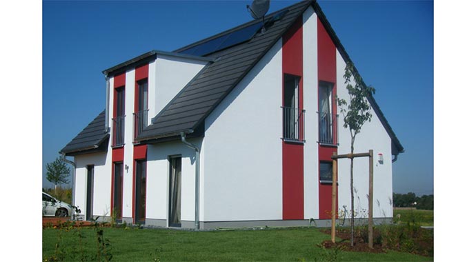 Town & Country Haus Musterhaus Flair 113 Dresden Außenansicht