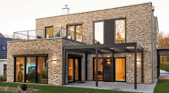 Außenansicht Haus Silkeborg von Danhaus