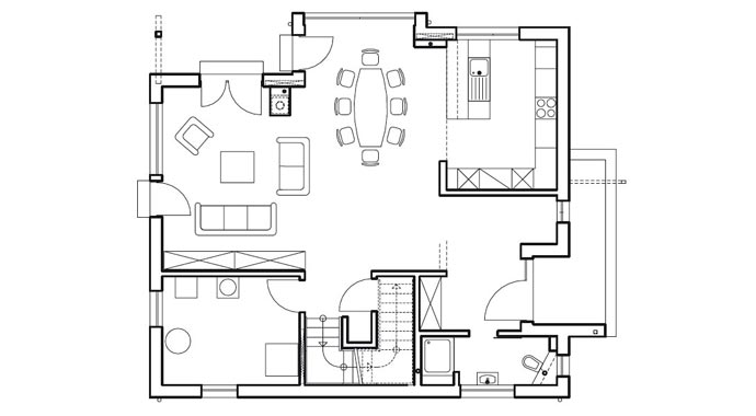Haas Fertigbau Haas MH Suhr 179 Grundriss Erdgeschoss