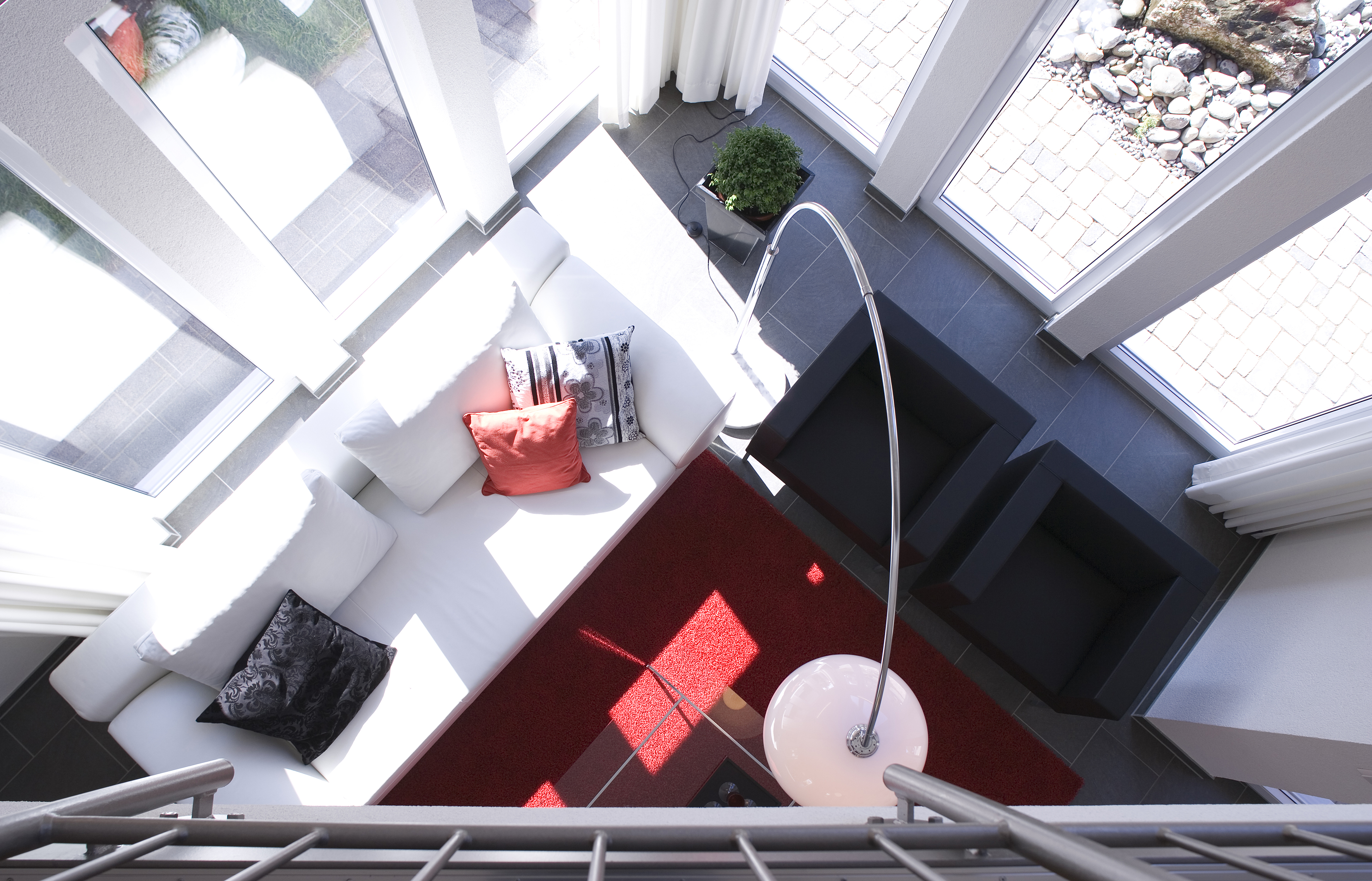 Bodenseehaus Musterhaus Villingen-Schwennigen Blick von oben