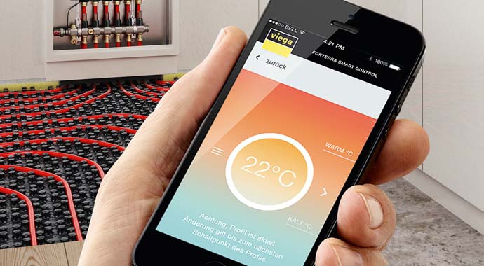 Einzelraumregelung Fonterra Smart Control von Viega
