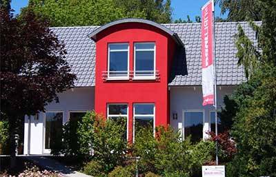 Außenansicht Musterhaus Villingen-Schwenningen von STREIF Haus