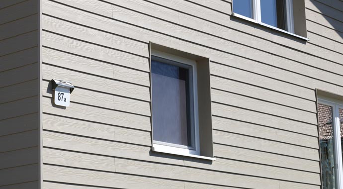 Fassadensanierung mit Cedral Faserzementpaneele