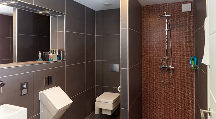 Badezimmer Kundenhaus von STREIF Haus