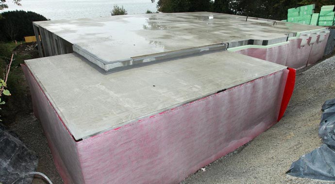 Glatthaar Fertigkeller Kellerdämmung