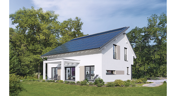 WeberHaus Ausstellungshaus Rheinau-Linx generation 5.5 Außenansicht