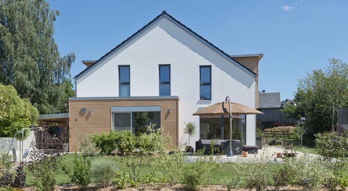 Regnauer Hausbau, Haus Döhlau, Außenansicht 