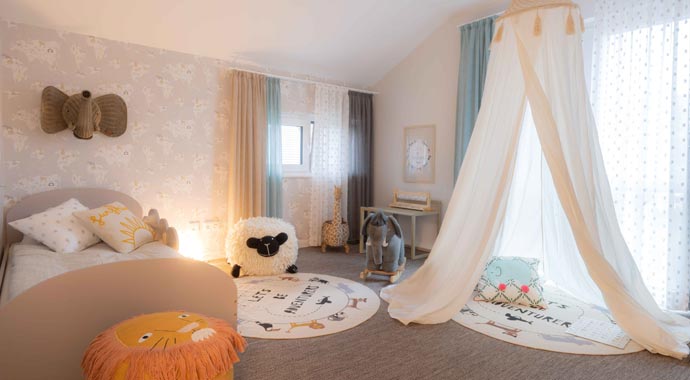 Kinderzimmer Musterhaus SENTO 503 von FingerHaus