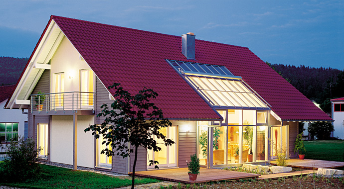 Beilharz Musterhaus Avance 150 Außenansicht