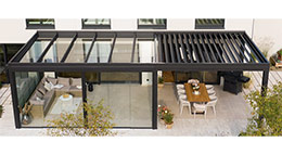 Lamellendach von Sonne-am-Haus.de