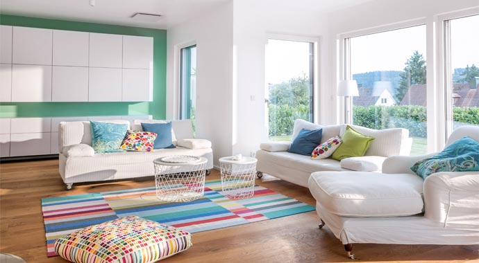 Wohnbereich Haus Stark von SchwörerHaus