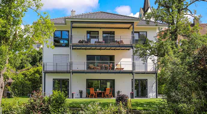 Außenansicht Musterhaus Bohlingen von Das Bodenseehaus