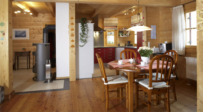 Rems-Murr-Holzhaus Haus Steinheim Essbereich