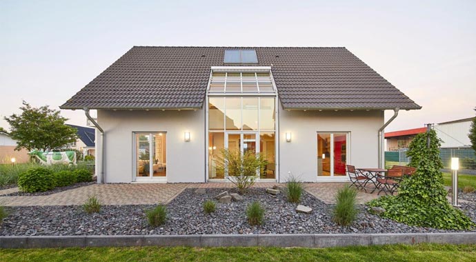 Gussek Haus Musterhaus Evita Außenansicht
