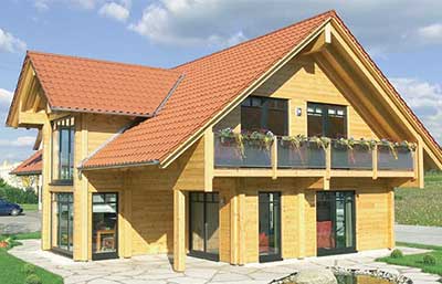 Fullwood Musterhaus Hohenlohe Außenansicht