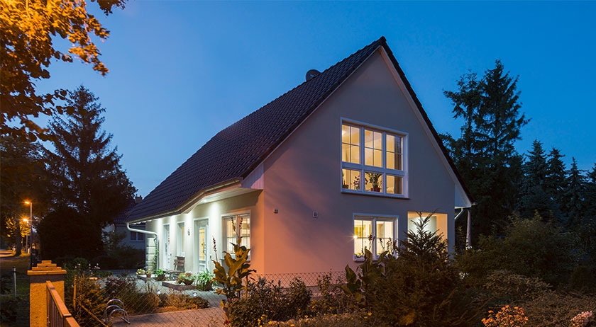 Roth-Massivhaus Mehrgenerationenhaus Außenansicht