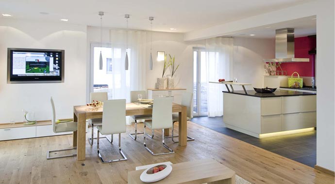 Haas Fertigbau Haas MH Hessdorf 169 Essbereich