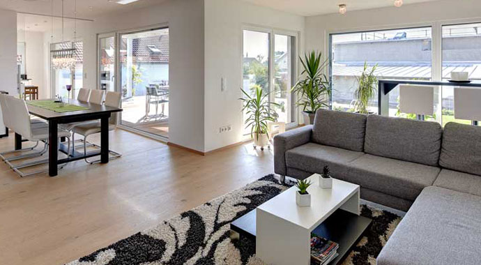 Sonnleitner Holzbauwerke, Einfamilienhaus in Hanglage