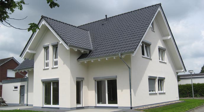 ZimmerMeisterHaus Musterhaus Krampe Außenansicht