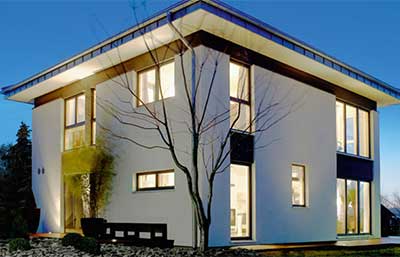 Kampa Musterhaus Potsdam Außenansicht